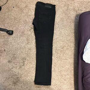 The x ray brand biker skinny jeans these are size 32W and 30L
